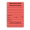 Nevs Medication Added Drug Additive Amount 2-15/16" x 2" Flr Red w/Black PMA-215 - alternate 1